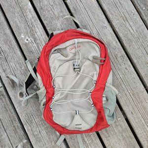Osprey Airscape kids backpack red & gray